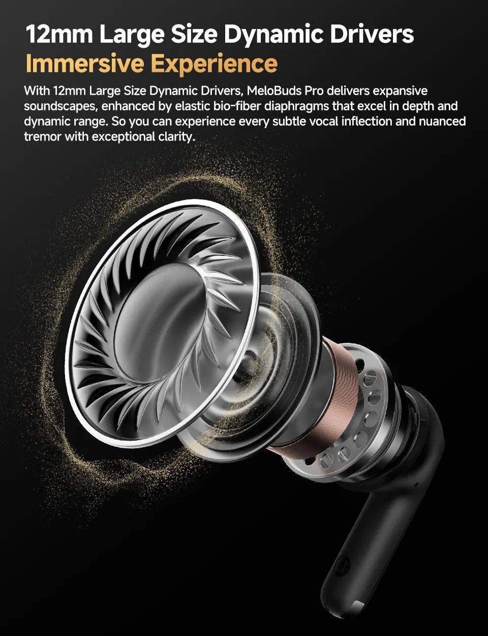 QCY MeloBuds Pro ANC Bluetooth Earbuds With LDAC HiRes