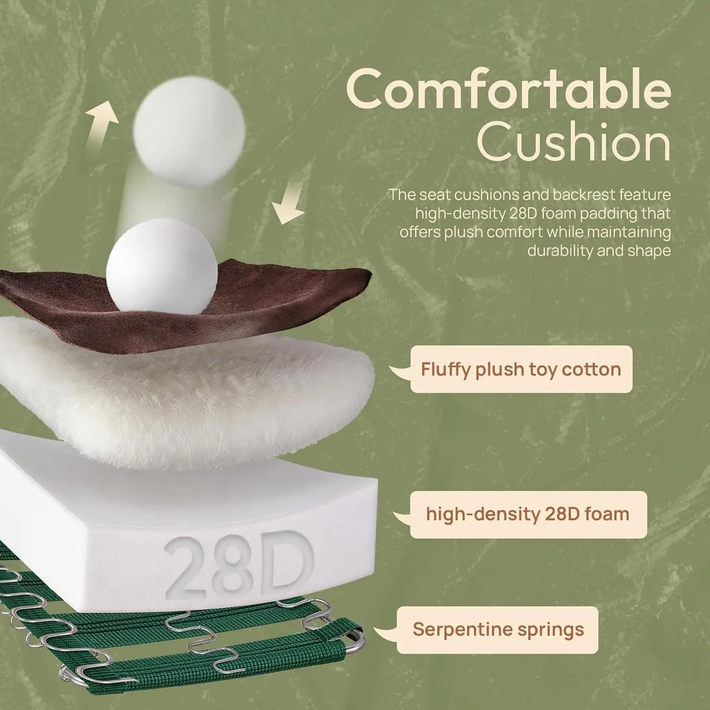 Rustic Futon Sofa Bed Convertible Loveseat With USB Ports