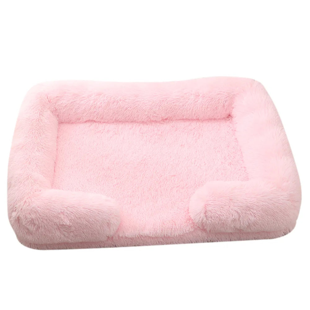 Three Sided Surround Dog Bed With Full Filling For Pets