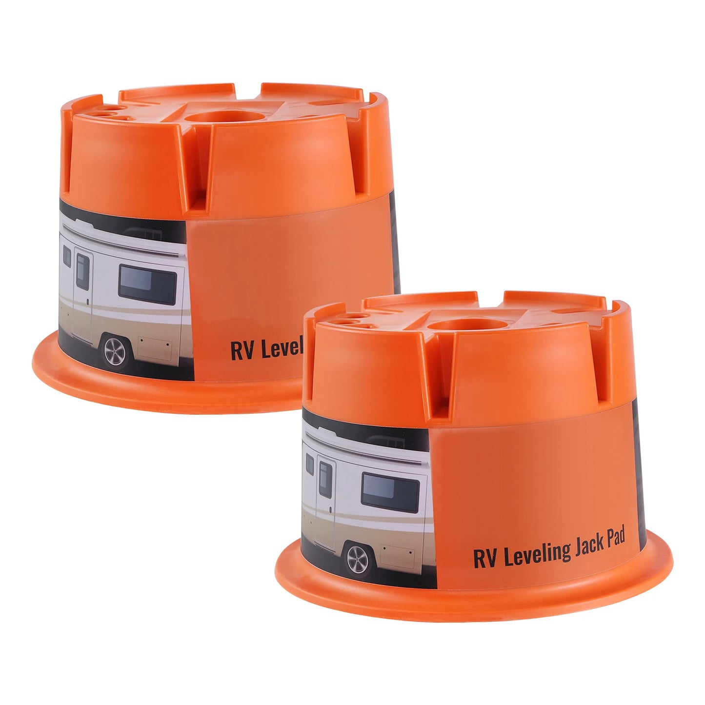 SucceBuy RV Leveling Block 2000 Lbs Capacity 2-Pack