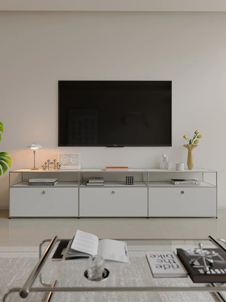 Bigcityfur Tv Stand Storage Cabinet Corner Living Room Furniture