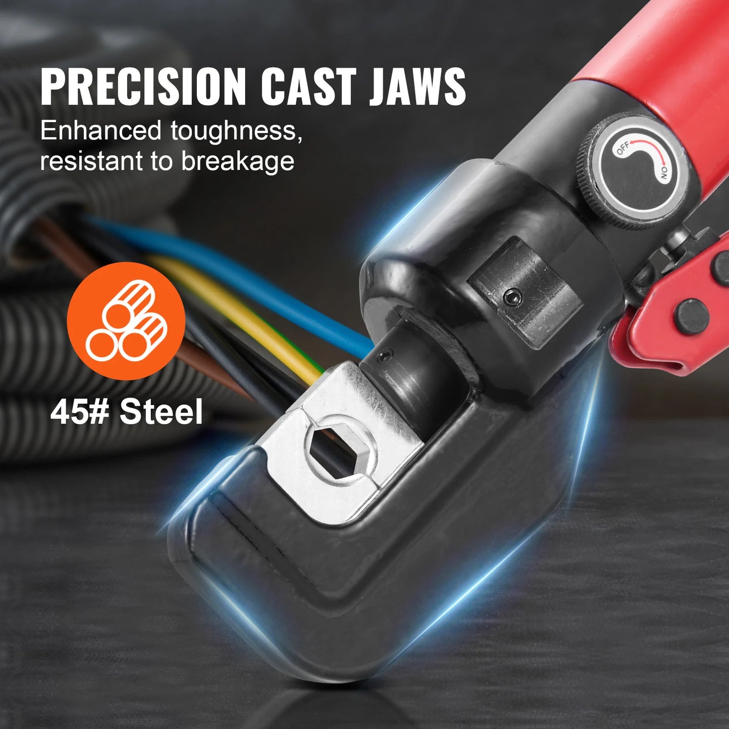 SucceBuy Hydraulic Crimping Tool for Copper Aluminum Lugs