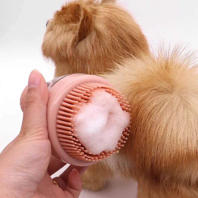 Solado Dog Bath Brush Shower Cleaning Gadget For Pets