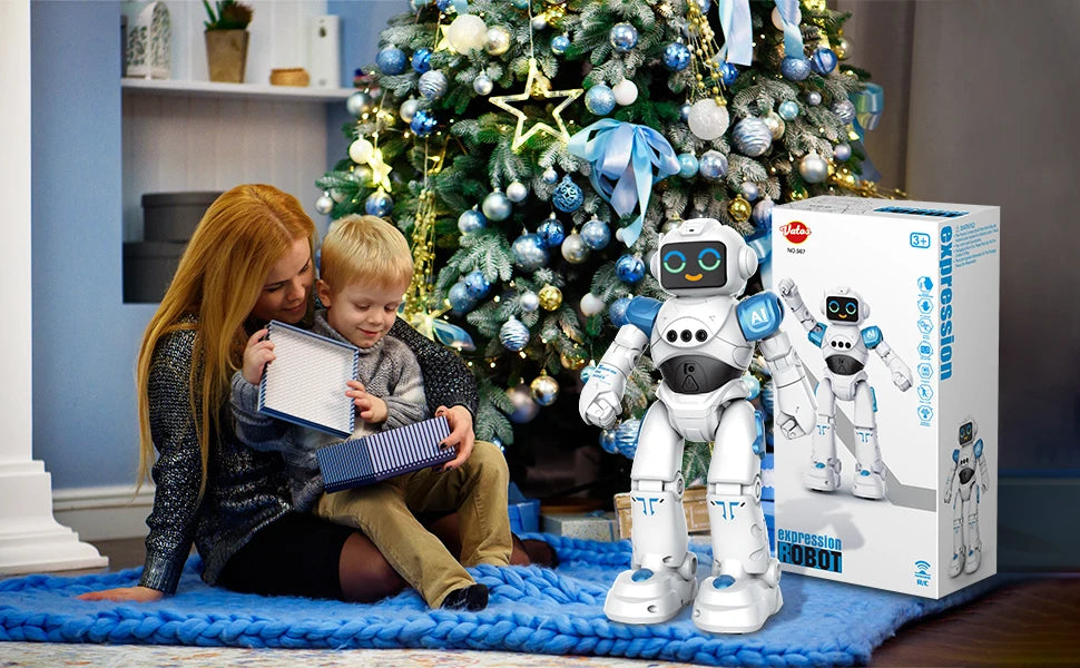 VATOS RC Smart Talking Gesture Sensing Robot Toy for Kids