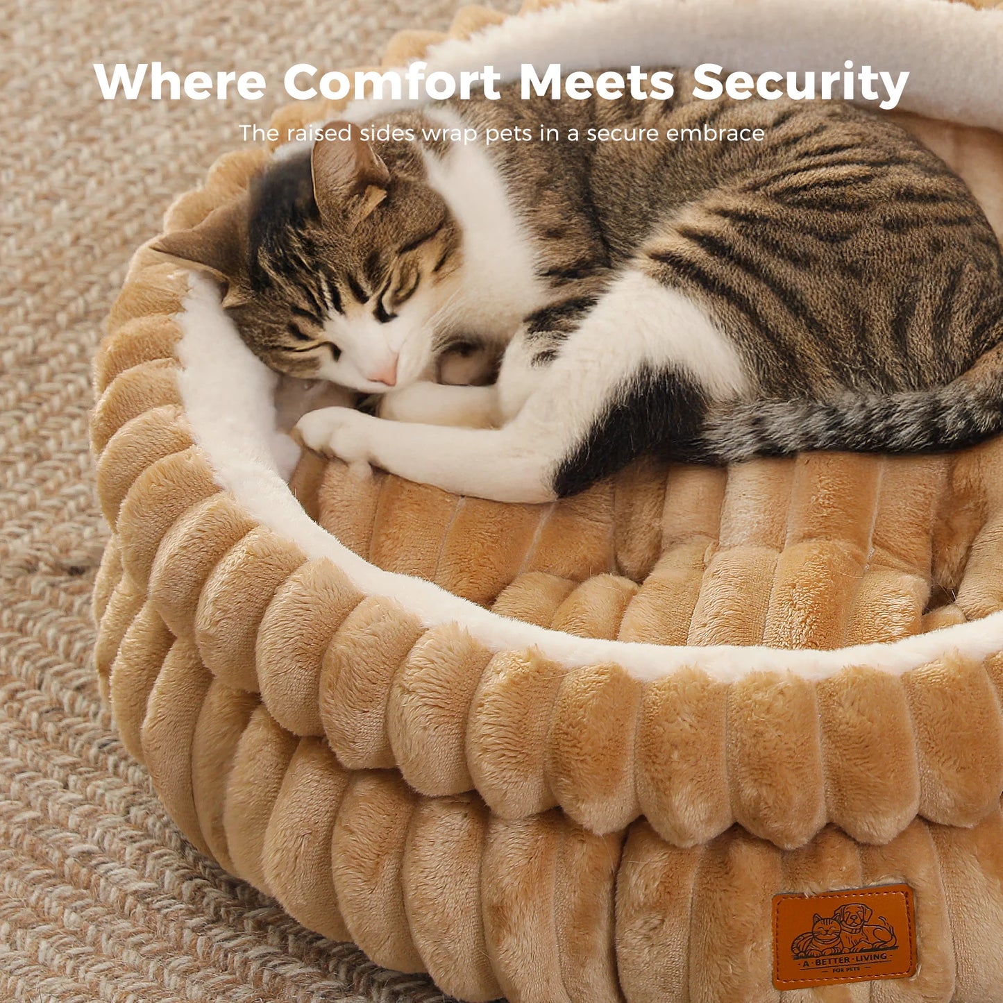 PAWZ Road Premium Luxurious Pet Bed For Cats And Dogs