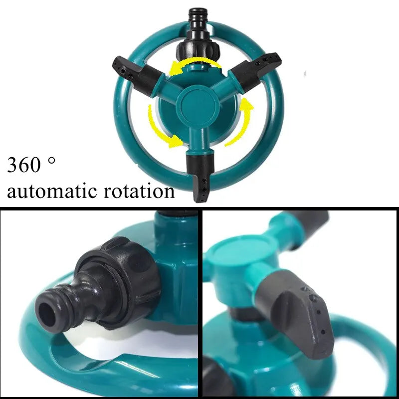 360 Degree Automatic Rotating Sprinkler For Garden And Lawn