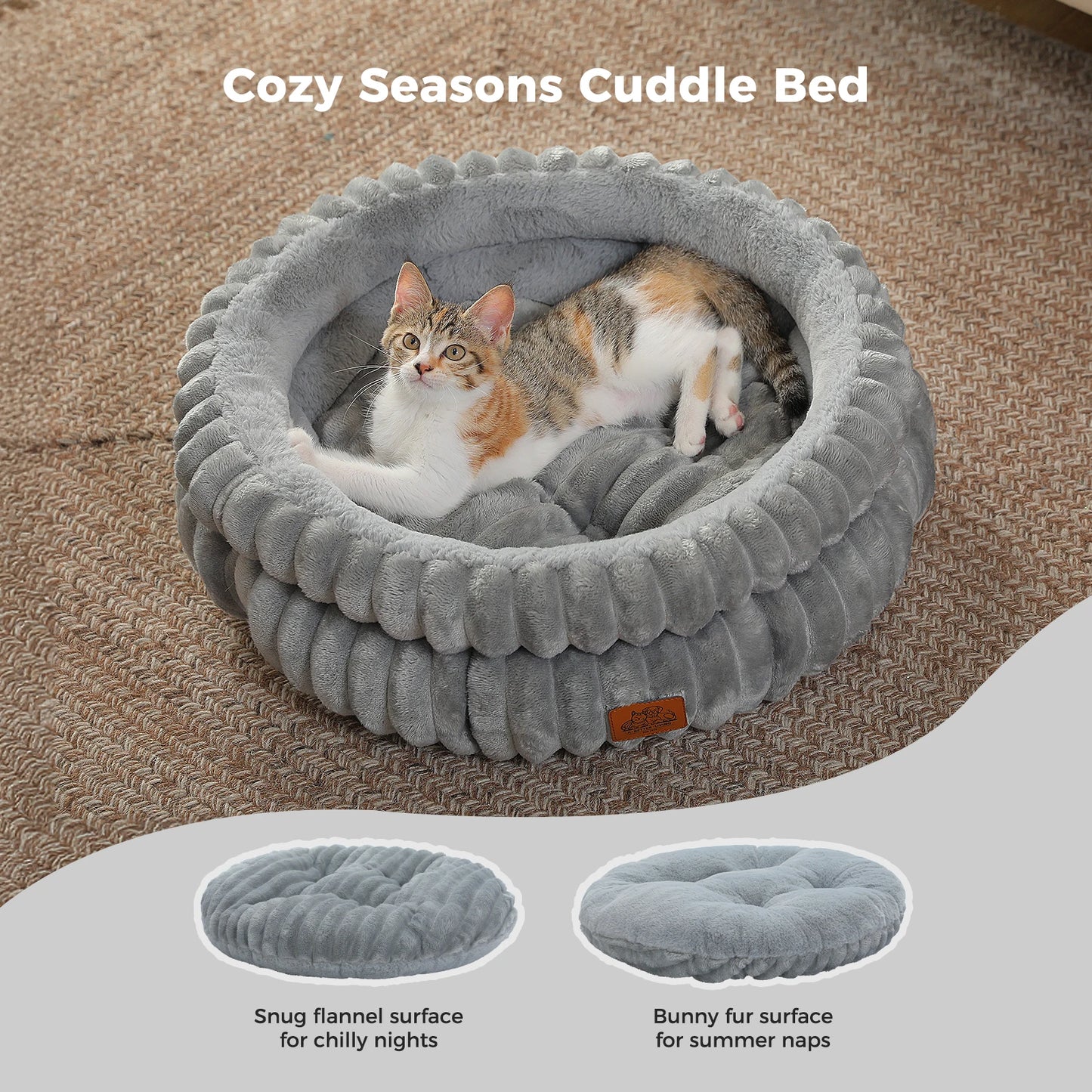 PAWZ Road Premium Luxurious Pet Bed For Cats And Dogs