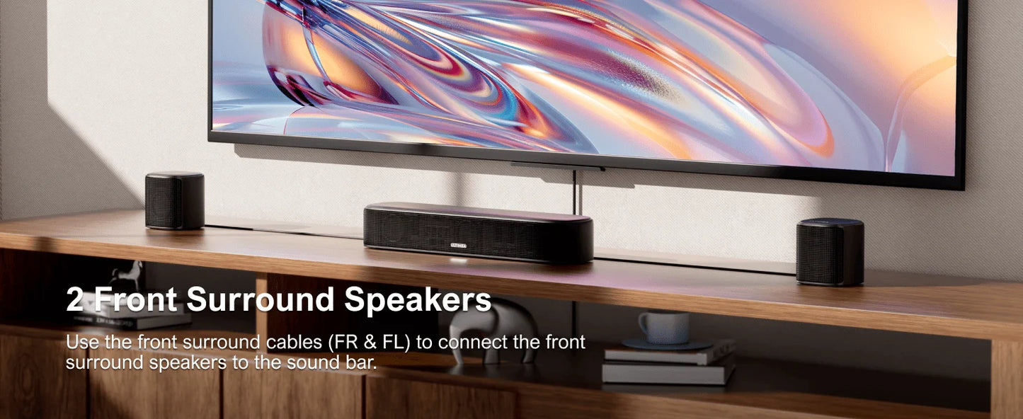 ULTIMEA 7.1ch Virtual Surround Sound Bar With App Control