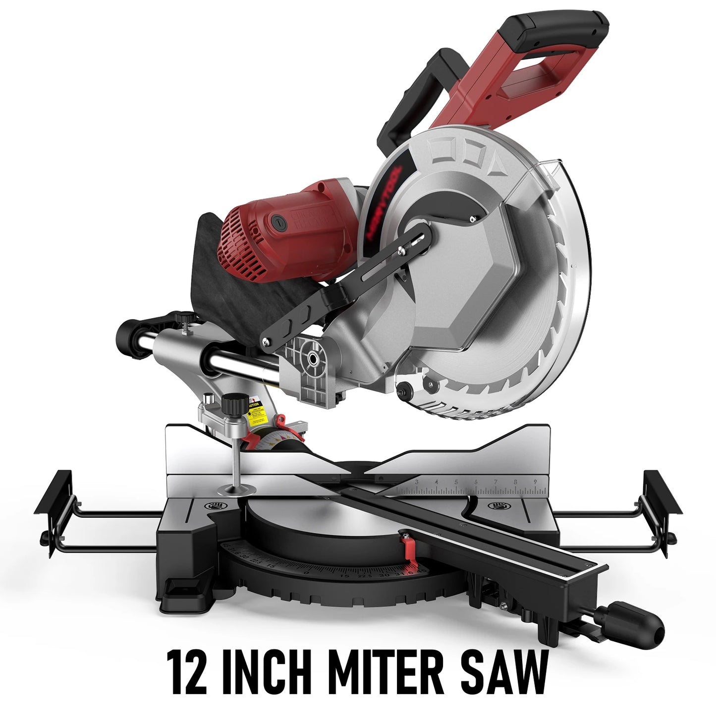 Marvtool Electric Sliding Compound Miter Saw 15 Amp Heavy Duty