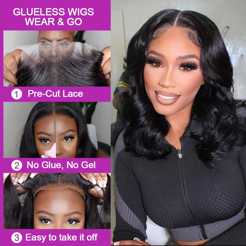 Hj Weave Beauty Remy Peruvian Body Wave HD Lace Frontal Wig