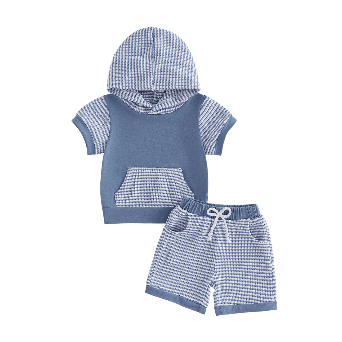 Baby Girls 2 Piece Summer Set Short Sleeve Tee Shorts