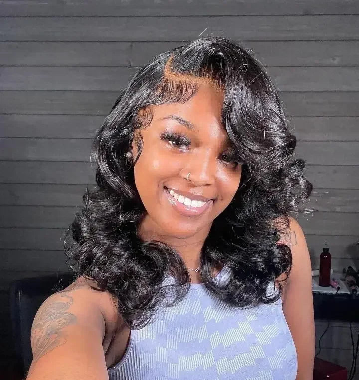 Hj Weave Beauty Remy Peruvian Body Wave HD Lace Frontal Wig
