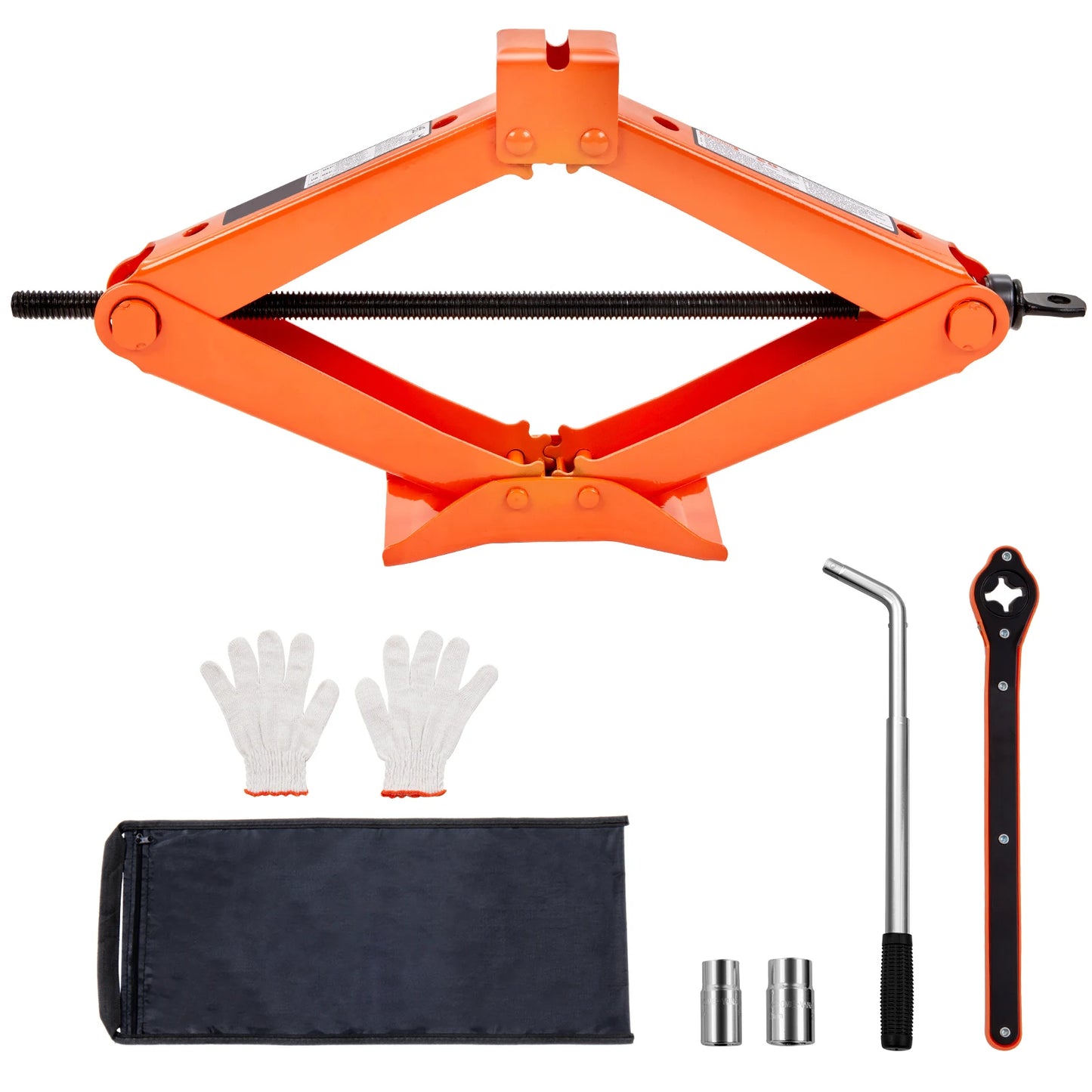 SucceBuy Scissor Jack Car Jack For Portable Tire Service