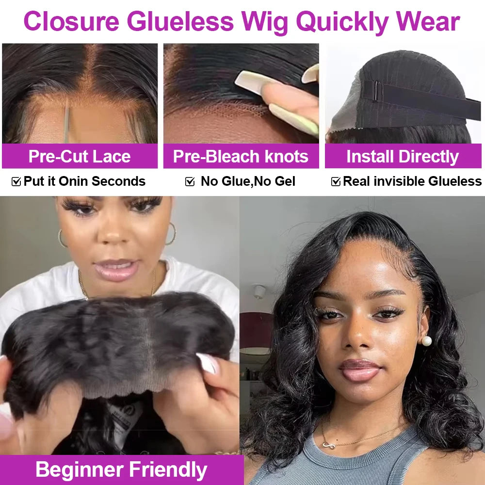 Hj Weave Beauty Remy Peruvian Body Wave HD Lace Frontal Wig