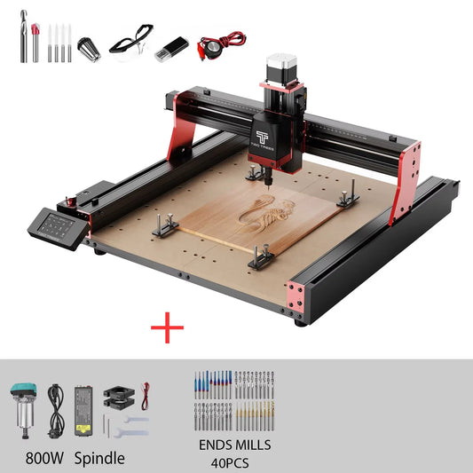 Two Trees TTC450Pro CNC 4 Axis Metal Cutting Router Engraving