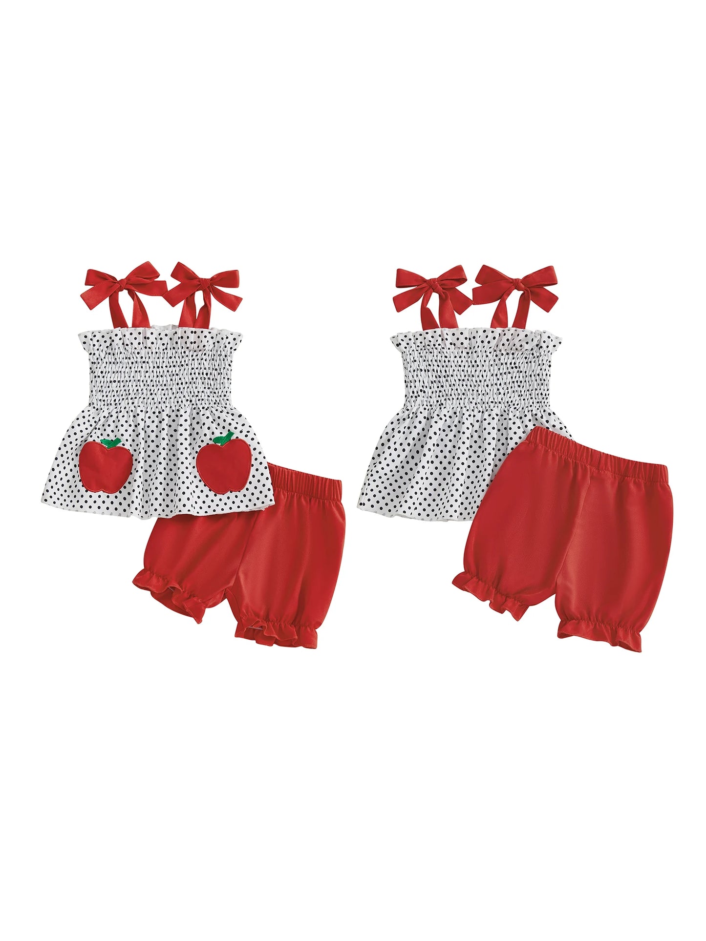 Toddler Girl Floral Sleeveless Top Denim Shorts Set