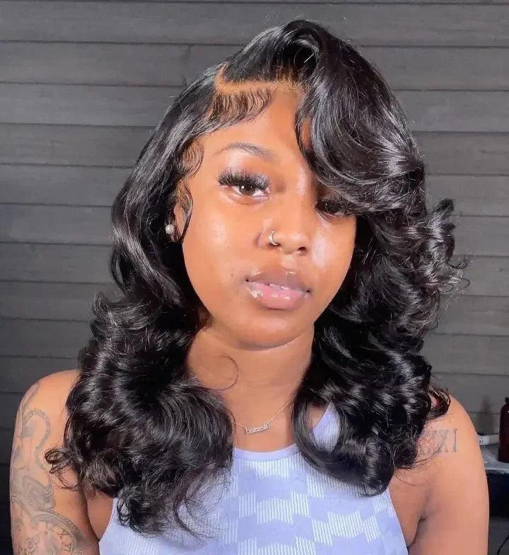 Hj Weave Beauty Remy Peruvian Body Wave HD Lace Frontal Wig