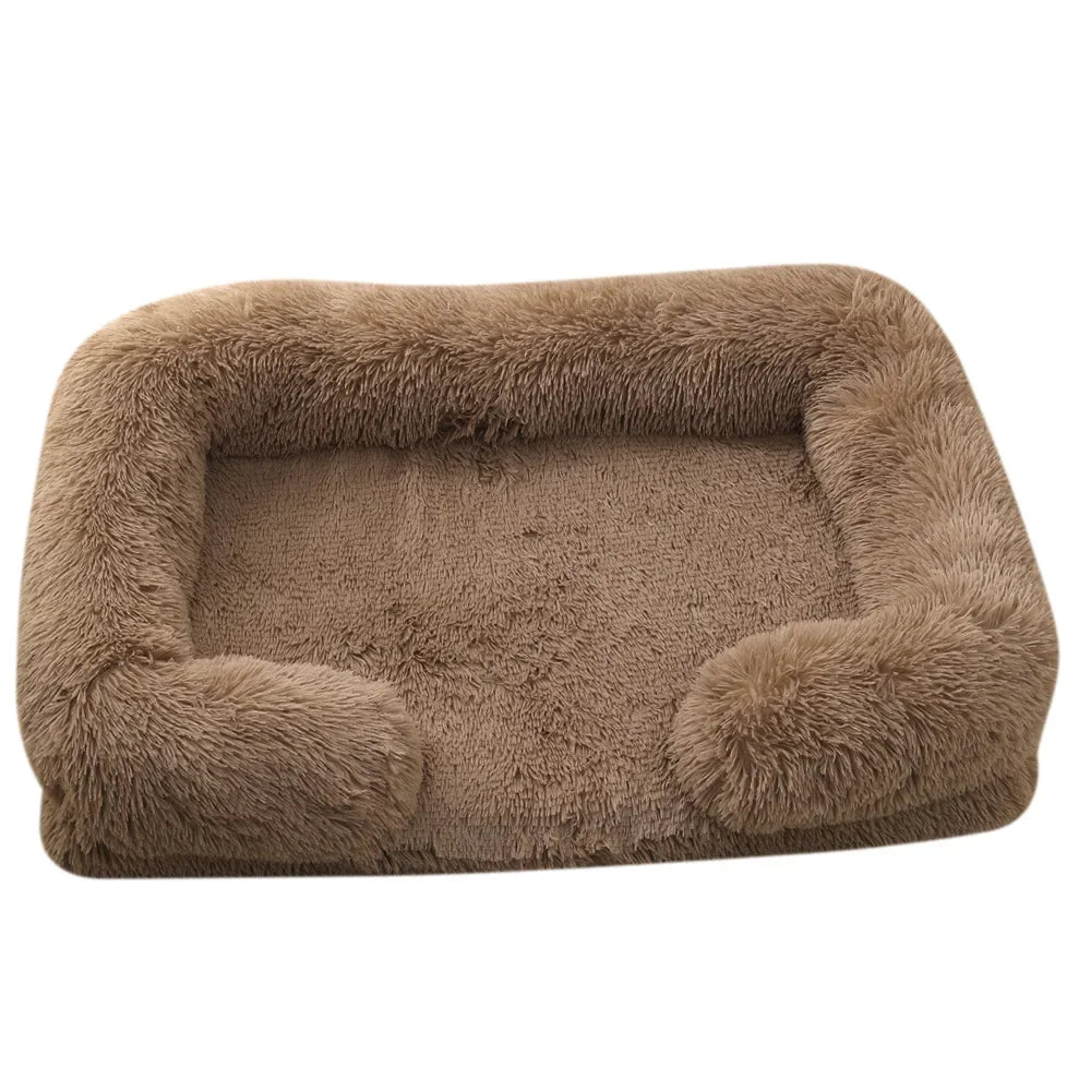 Three Sided Surround Dog Bed With Full Filling For Pets