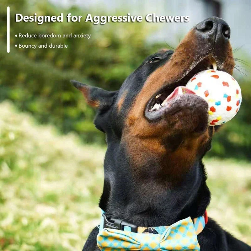 Youse Bite Resistant Dog Ball Toy High Elasticity ETPU