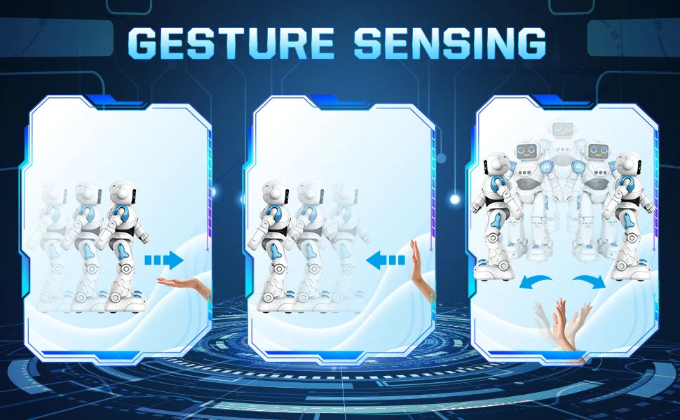 VATOS RC Smart Talking Gesture Sensing Robot Toy for Kids