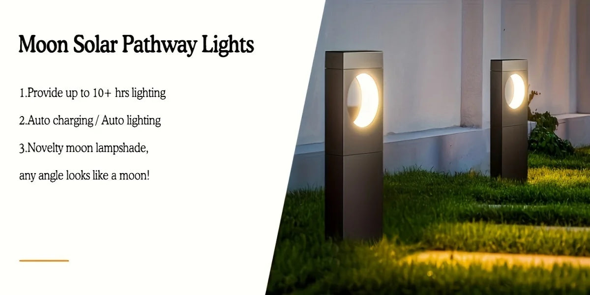 KPSTEK Solar Lights Outdoor Pathway Garden Patio LED Decor