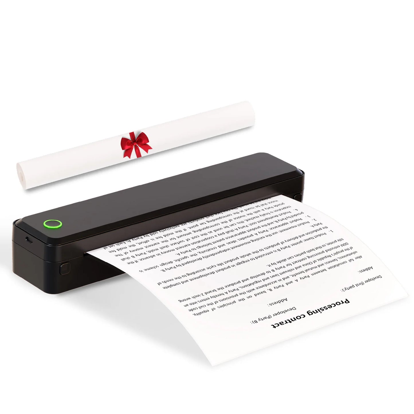 TakeYou Portable Wireless Inkless Thermal Printer Label Maker