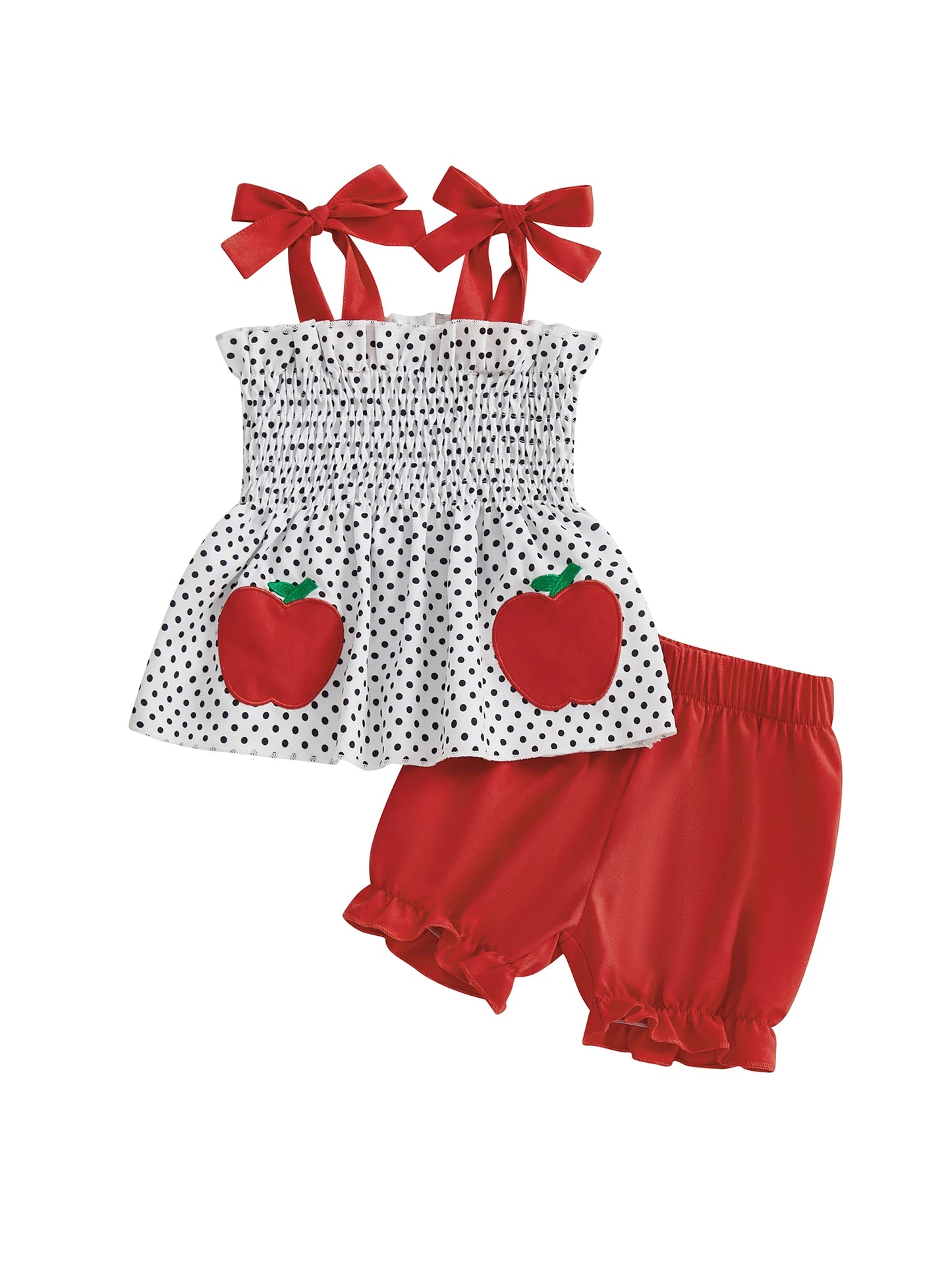 Toddler Girl Floral Sleeveless Top Denim Shorts Set