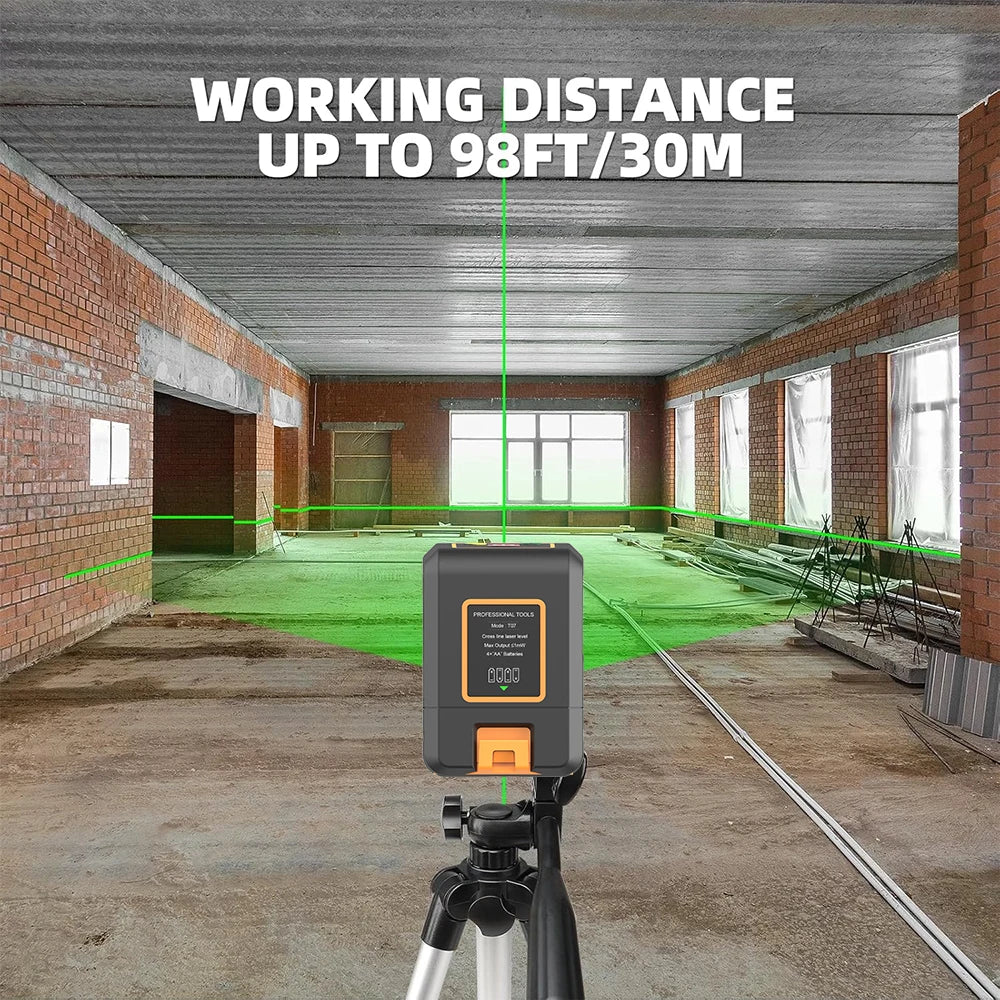 INORM Two Line Laser Level Self Leveling Green Beam