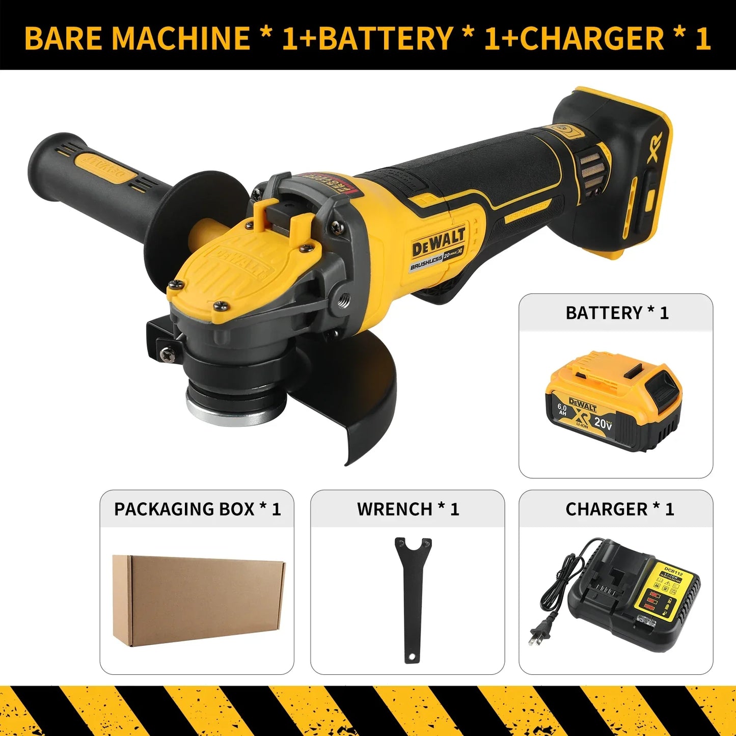 DeWalt DCG416 20V Max Brushless Grinder Bare Tool Performance