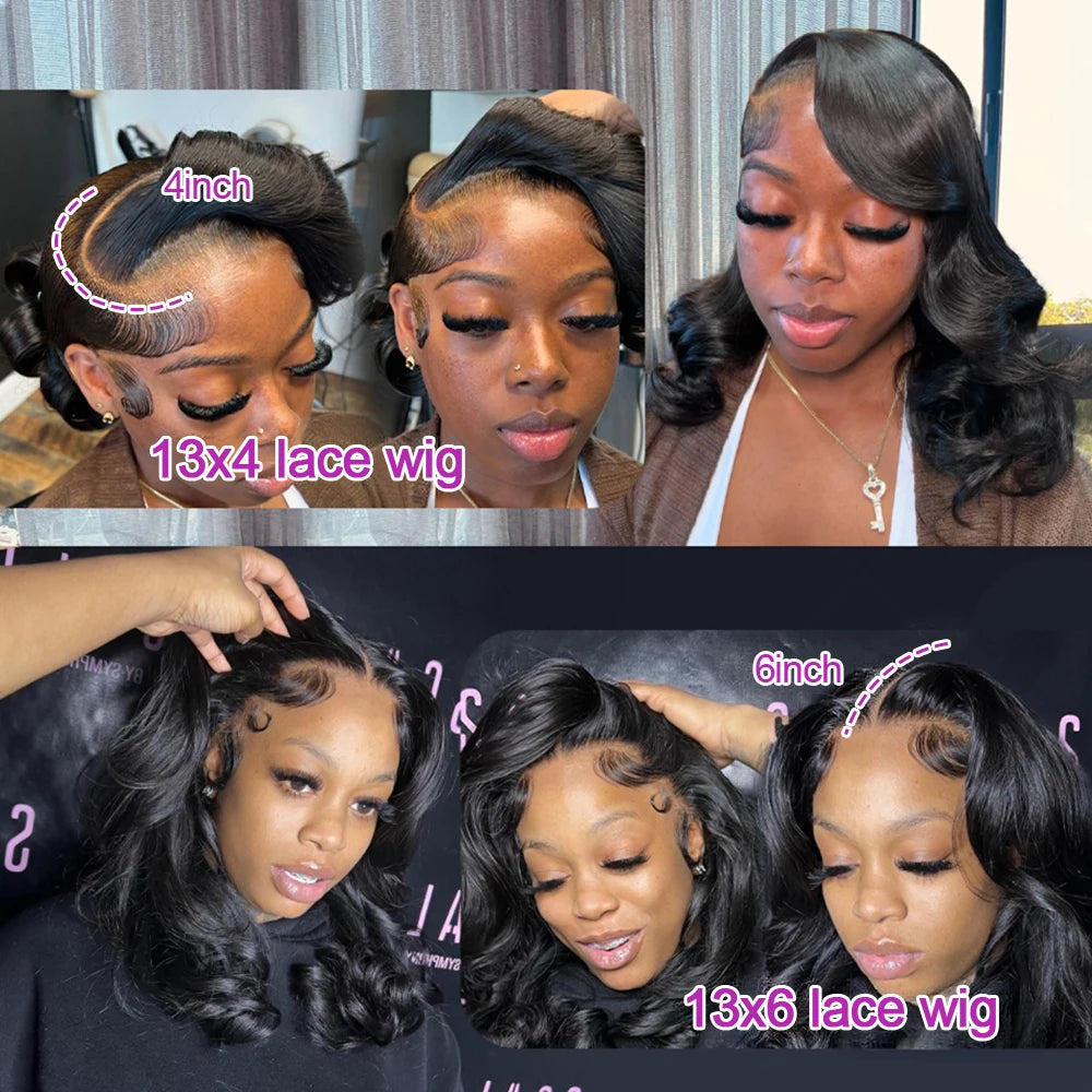 Hj Weave Beauty Remy Peruvian Body Wave HD Lace Frontal Wig