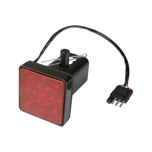 12 LED Brake Light Trailer Hitch Receiver Cover