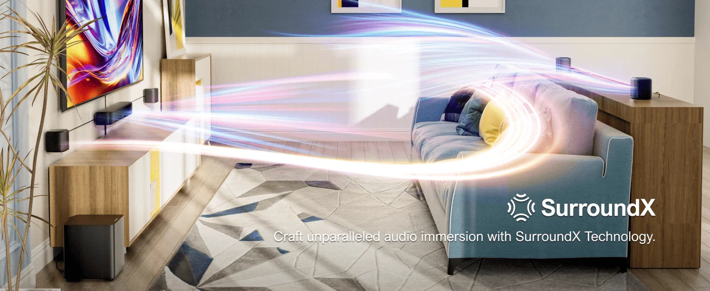 ULTIMEA 7.1ch Virtual Surround Sound Bar With App Control