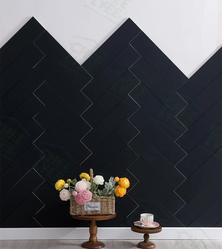 Self Adhesive Wooden Wall Stickers 10 Piece Pack Indoor Use