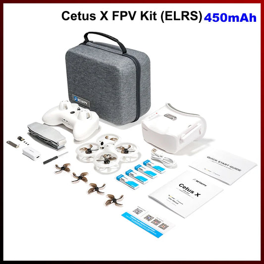 BETAFPV Cetus X FPV Racing Drone With VR03 Transmitter Goggles