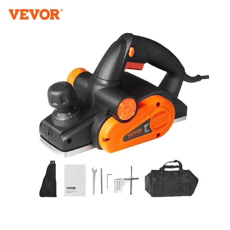 VEVOR Electric Hand Planer 16500 RPM Corded Woodworking Tool