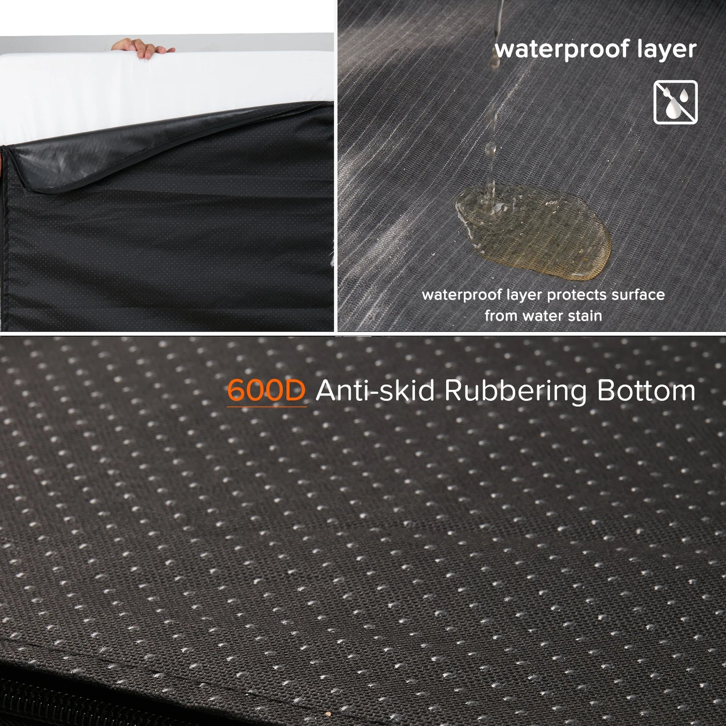 BINGOPAWCN Orthopedic Dog Bed Waterproof With Memory Foam