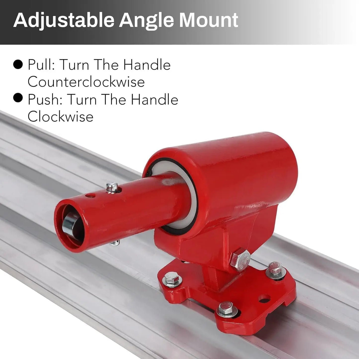 NONEDIY Bull Float Magnesium Concrete Float With Four Handles