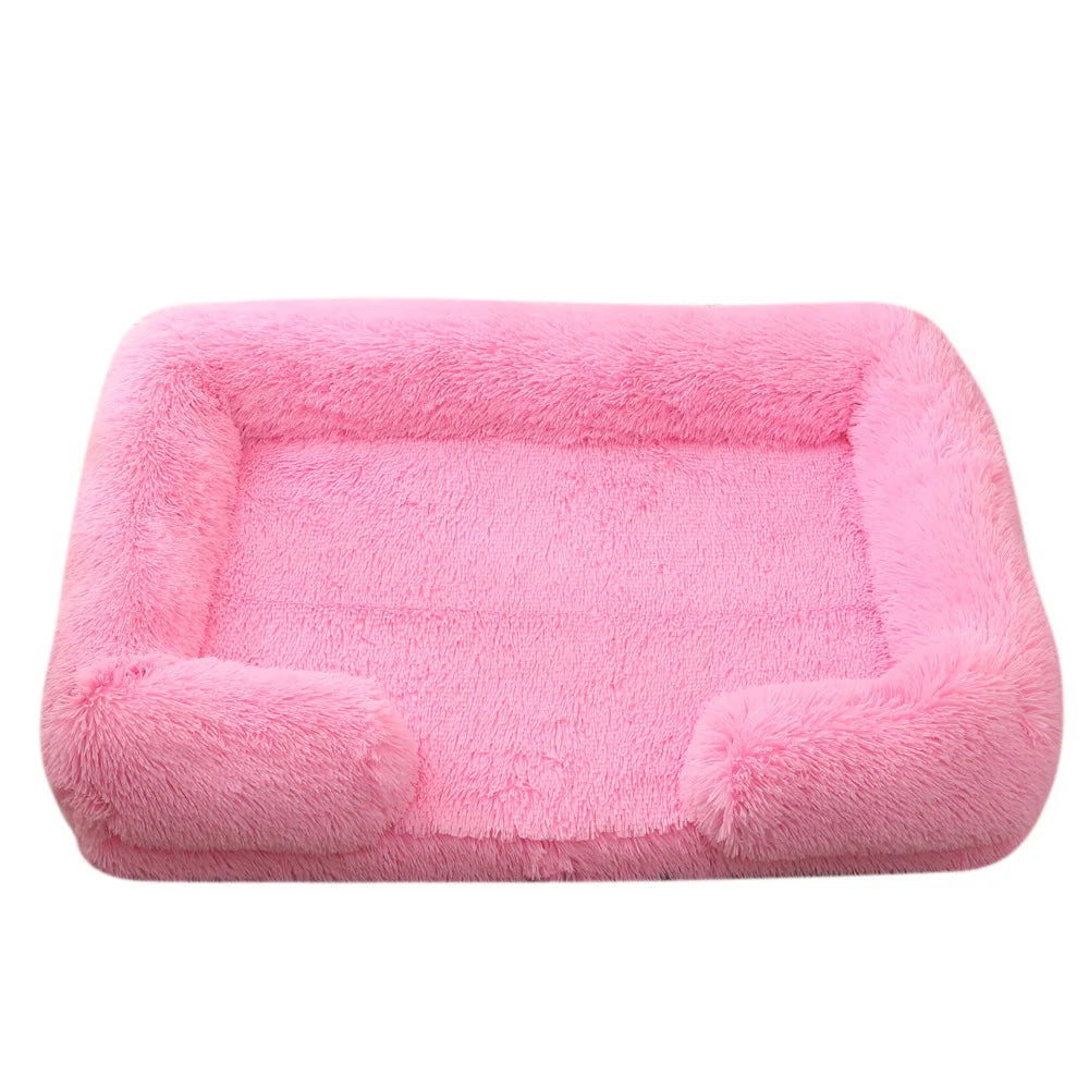 Three Sided Surround Dog Bed With Full Filling For Pets