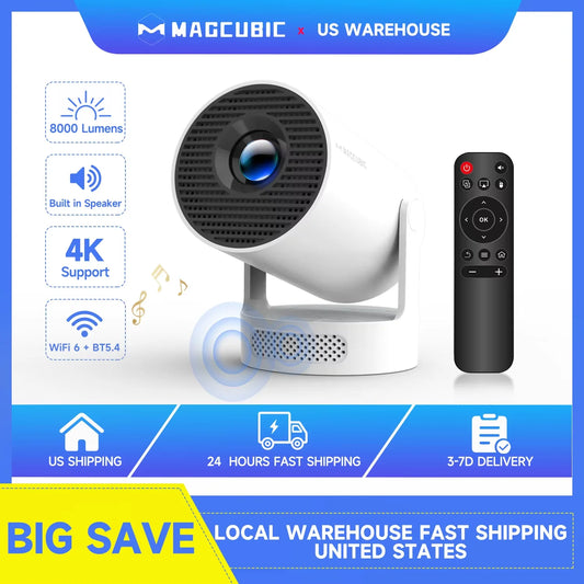 Magcubic HY300 Pro Projector 4K Android 11 WiFi 6