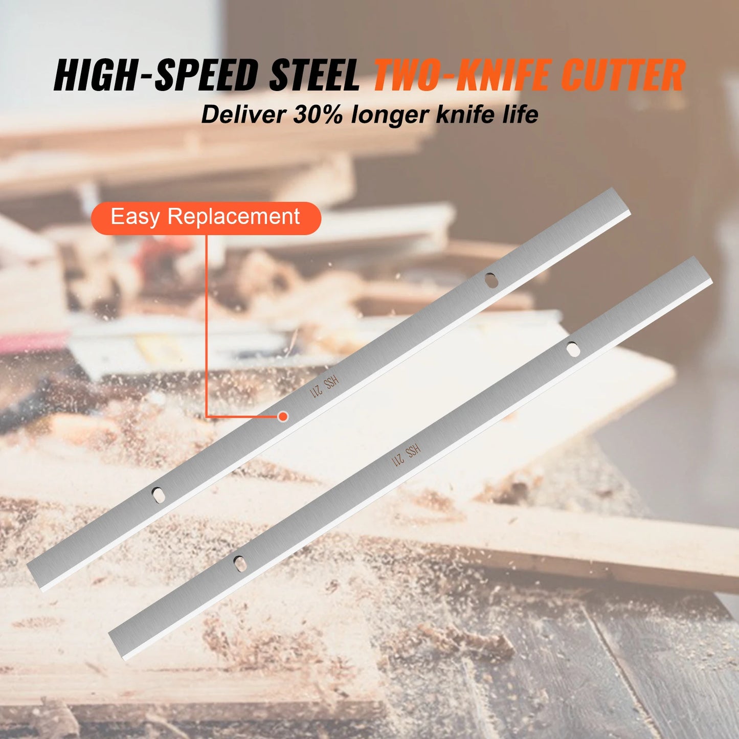 SucceBuy Thickness Planer Benchtop 15 Amp 1800W Low Noise
