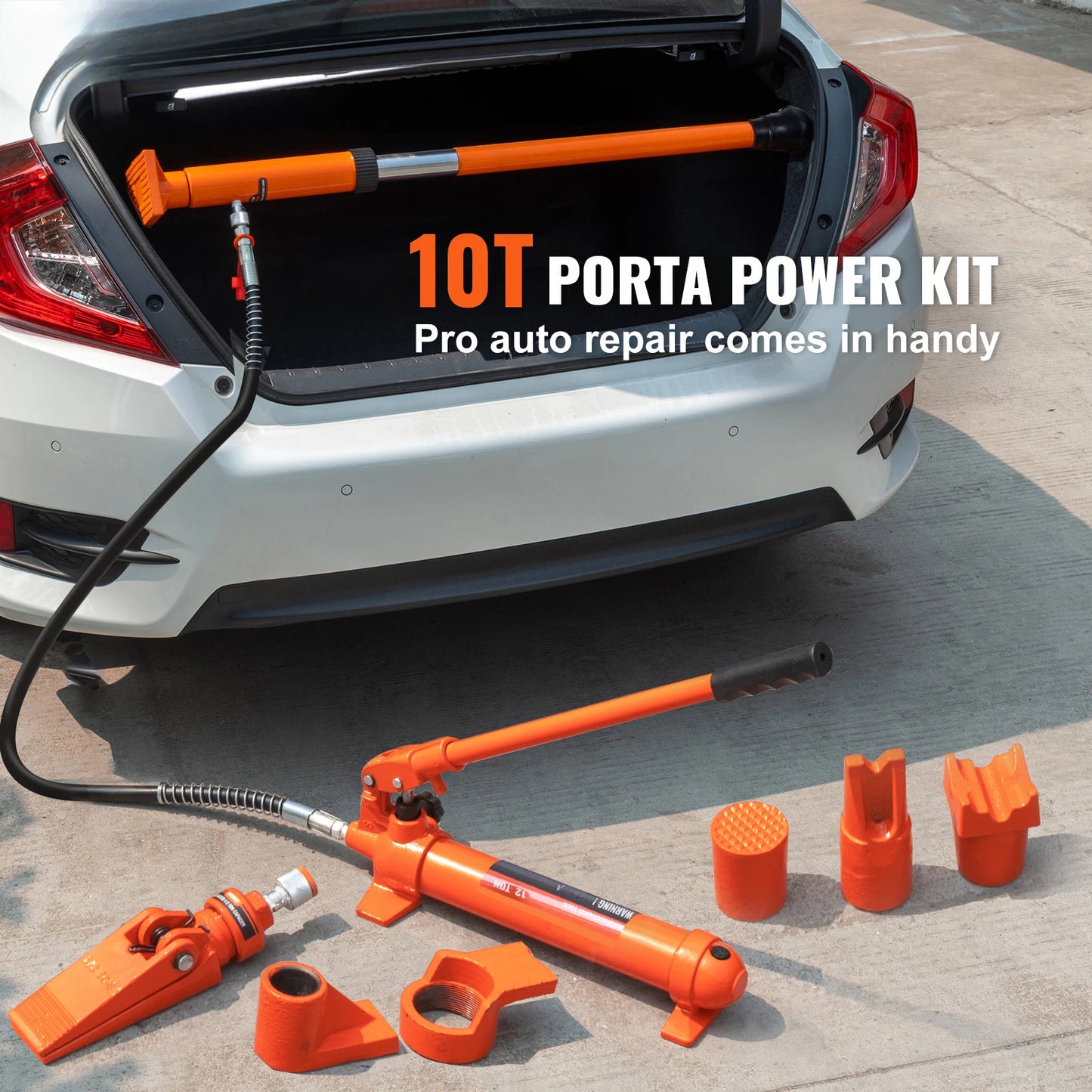 Succebuy Porta Power Kit Hydraulic Jack for Auto Body Repairs