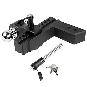 AP03 Adjustable Aluminum Trailer Hitch 18500 LBS GTW