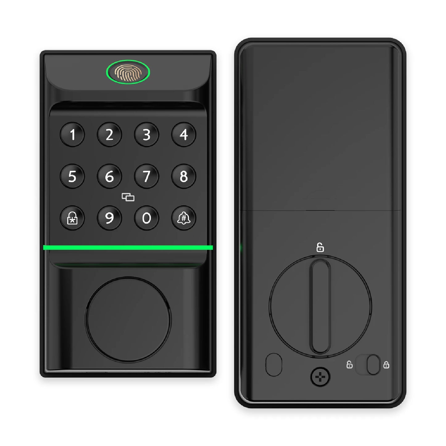 Viladepot Smart Lock Fingerprint Door Lock With App Control Keypad