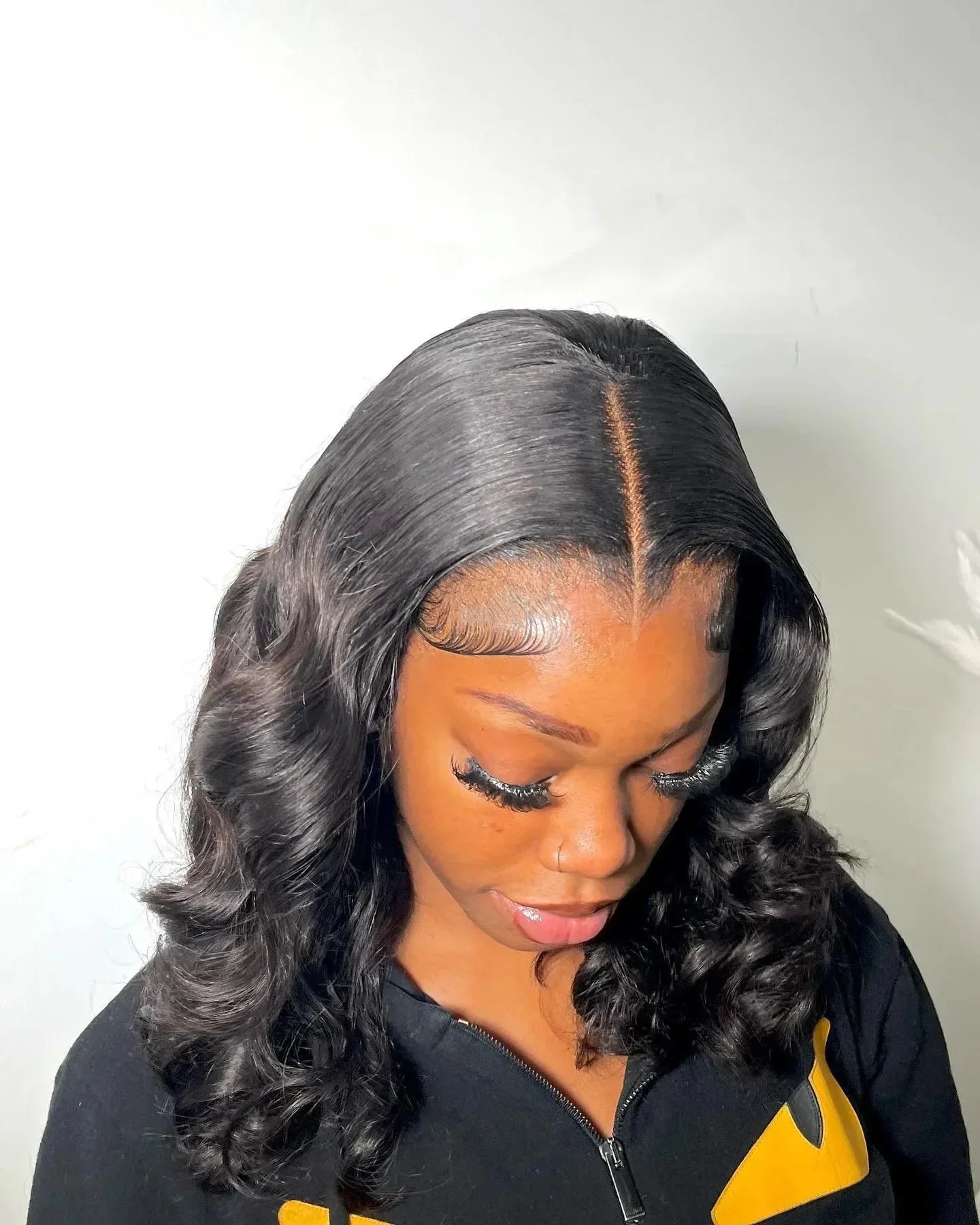 Hj Weave Beauty Remy Peruvian Body Wave HD Lace Frontal Wig