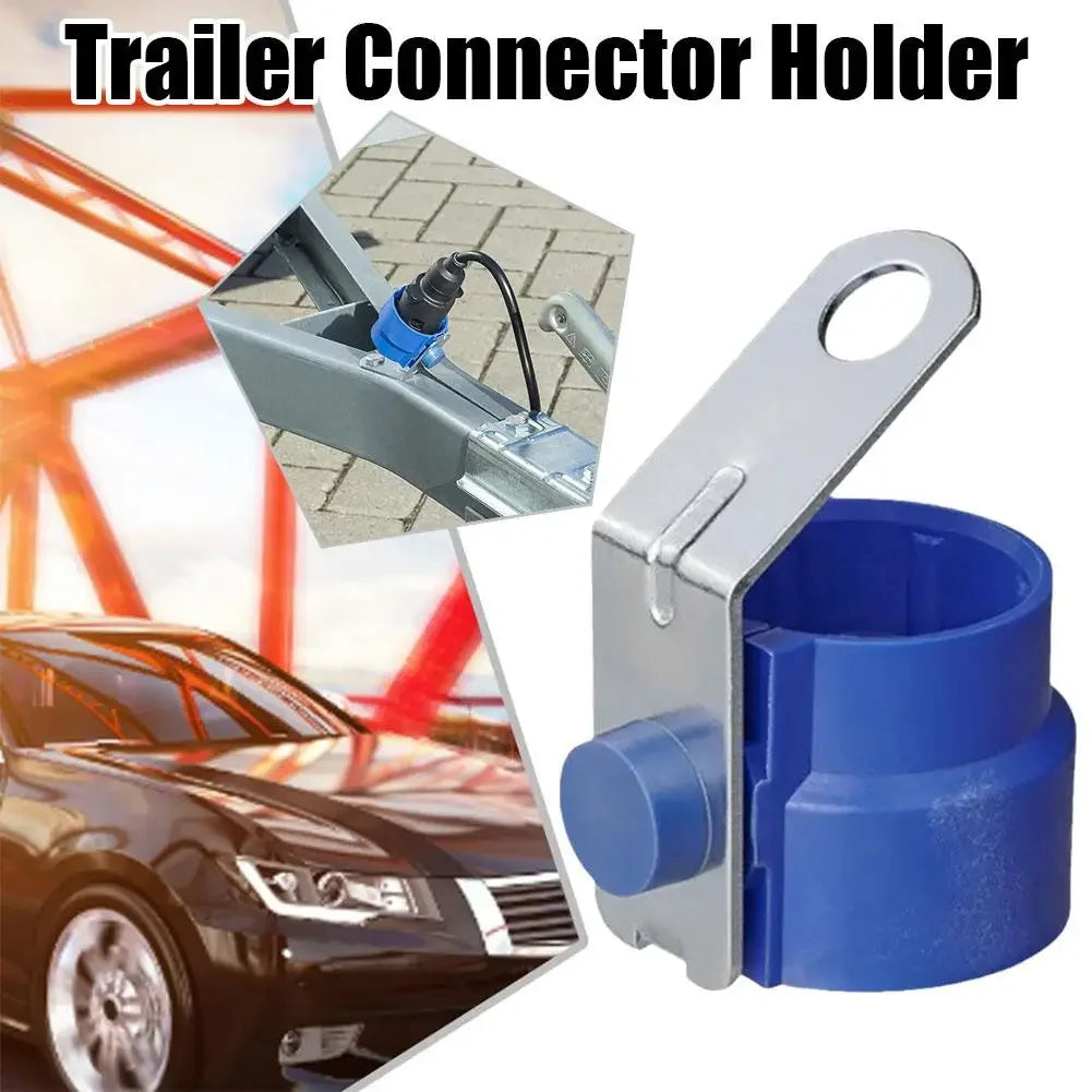 Trailer Plug Holder Parking Cover For 7 Pin And 13 Pin Connectors