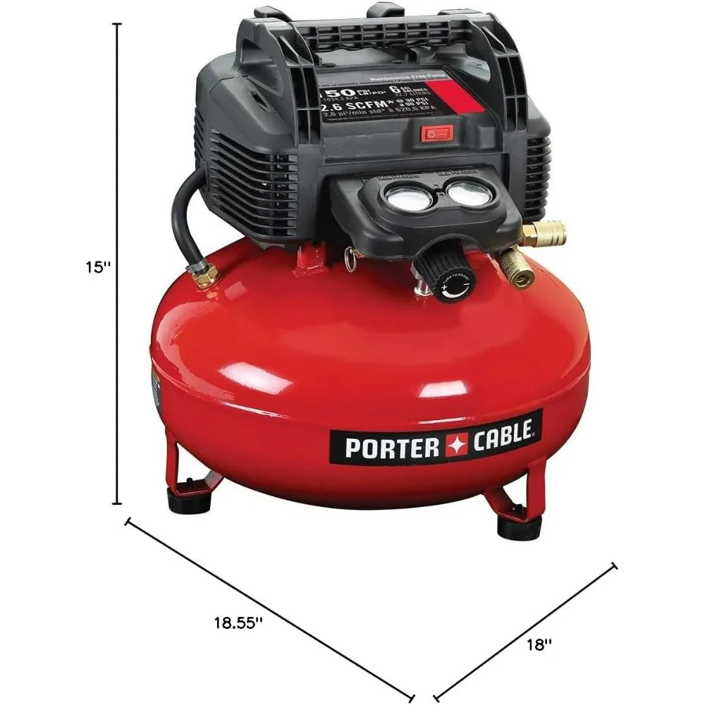 Porter-Cable Oil-Free Pancake Air Compressor C2002-ECOM