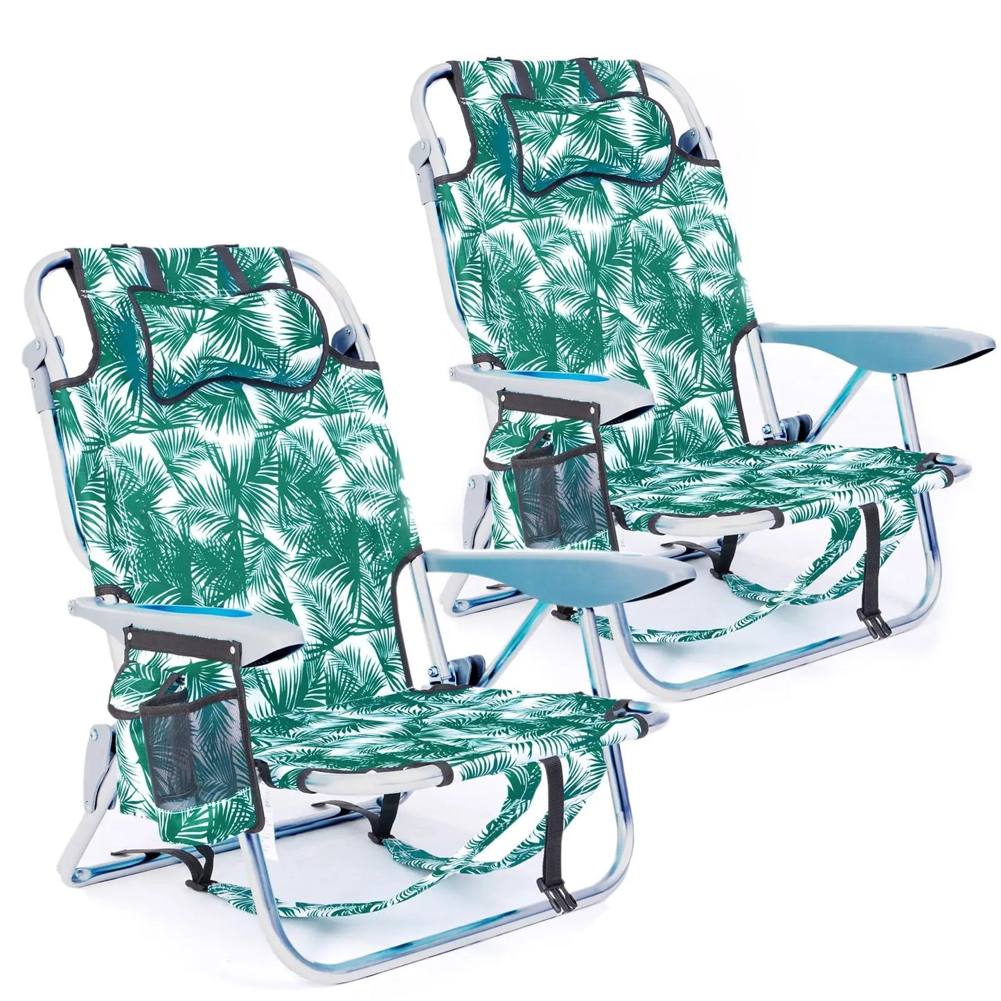 XIAOLANG Lightweight Portable Camping Beach Chair for Adults Five Positions