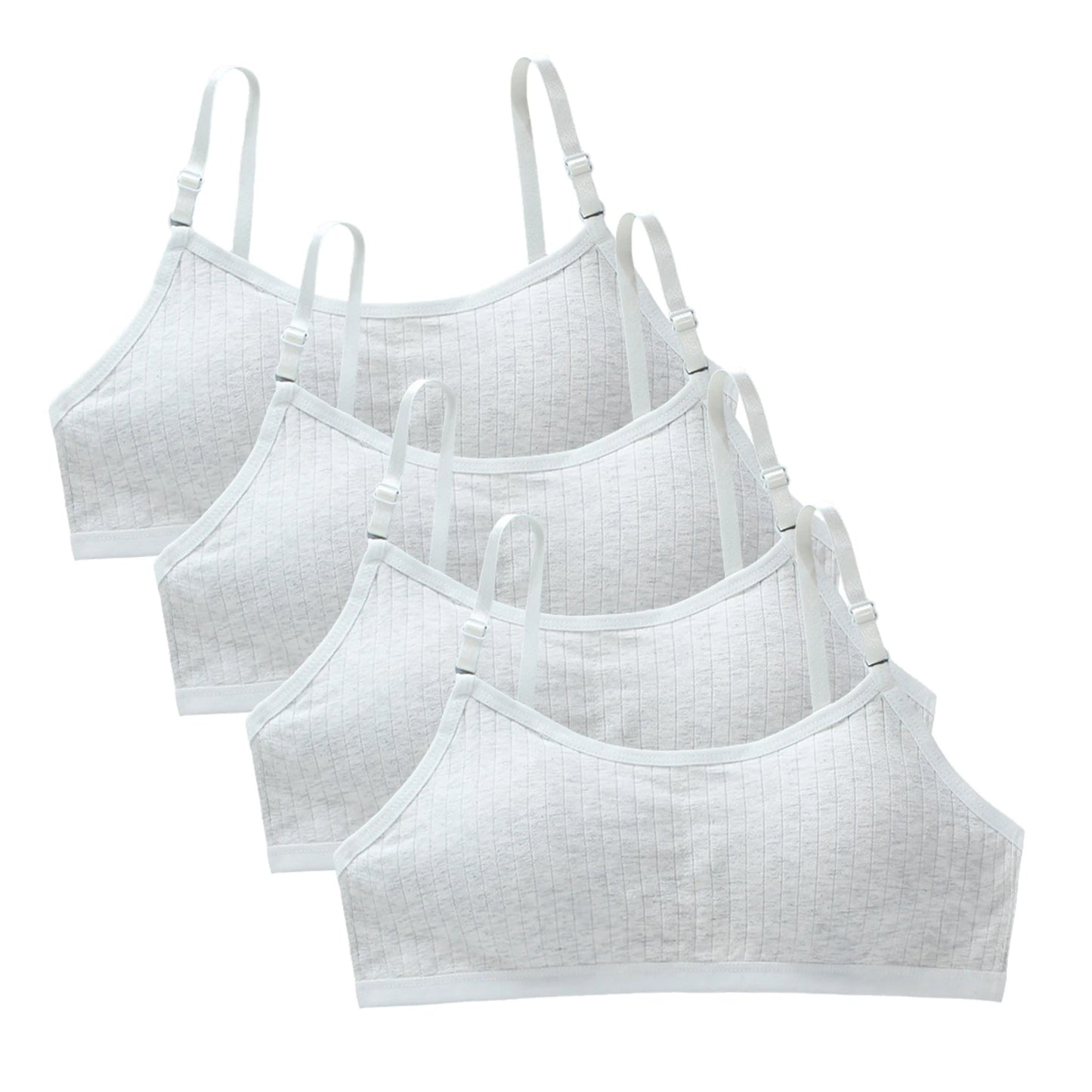 Teenage Girls Training Bra Seamless Cotton Spandex Vest Bra