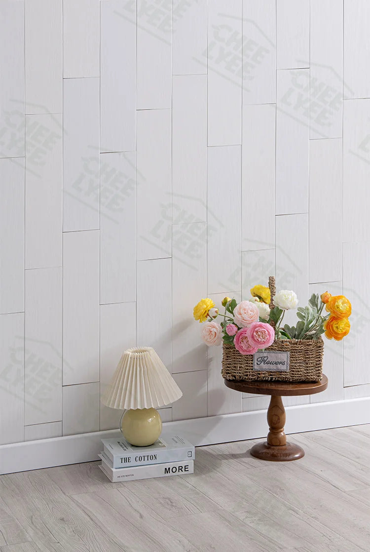 Self Adhesive Wooden Wall Stickers 10 Piece Pack Indoor Use