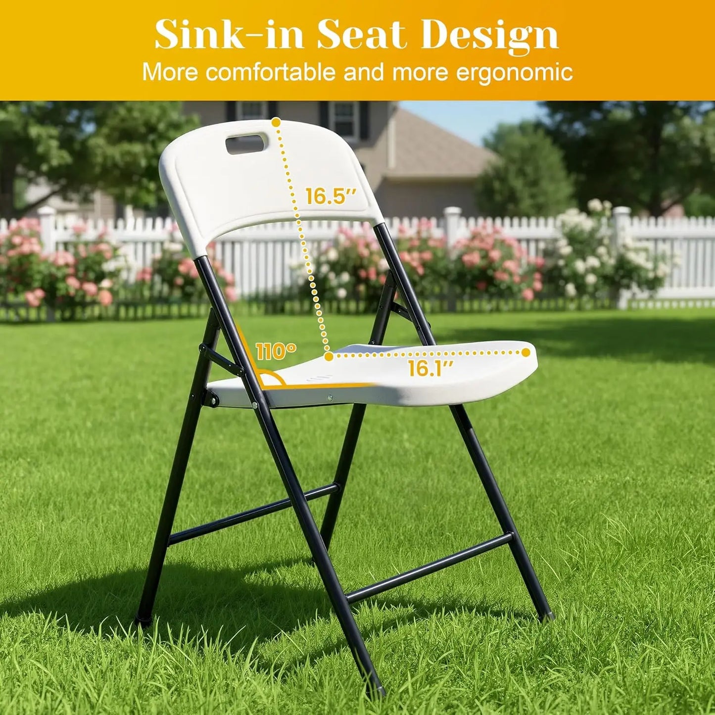 Foldable Outdoor Dining Set With Eight Chairs Patio